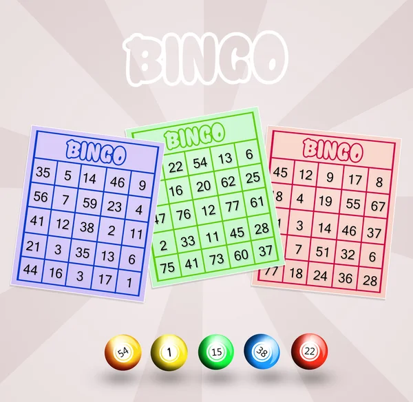 Tarjetas Bingo —  Fotos de Stock