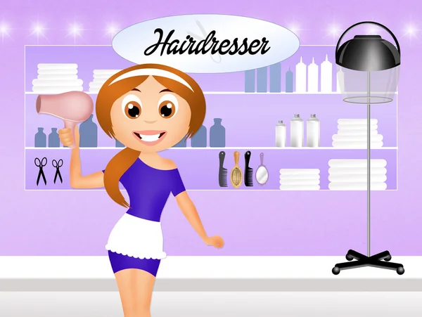 Hairdresser — Stock Photo, Image