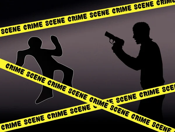 Crime scene — Stock Photo, Image