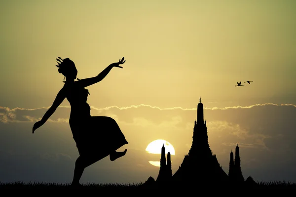 Geleneksel Endonezya dans — Stok fotoğraf