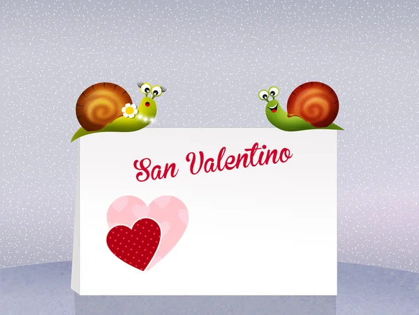 Cartolina per San Valentino — Foto Stock