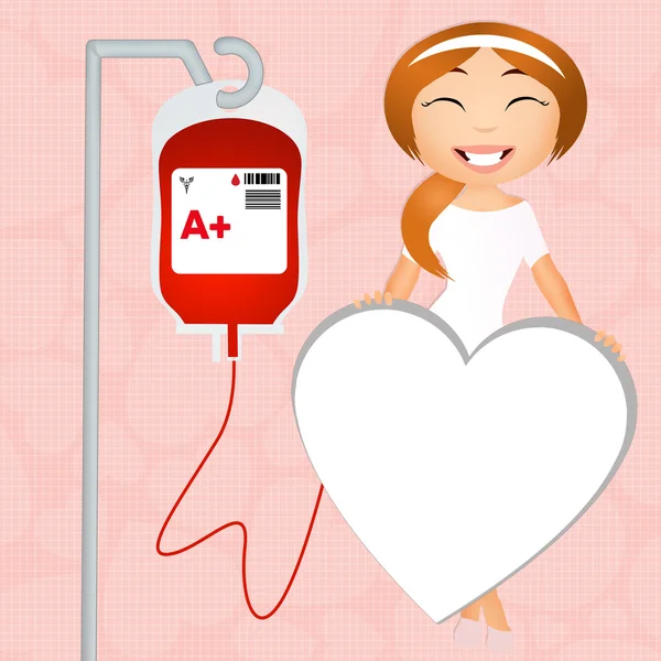 Blood donation — Stock Photo, Image