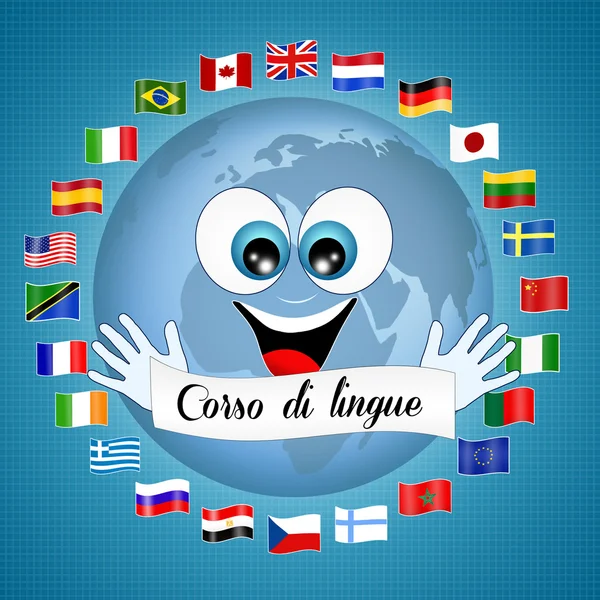 Corsi di lingue — Foto Stock