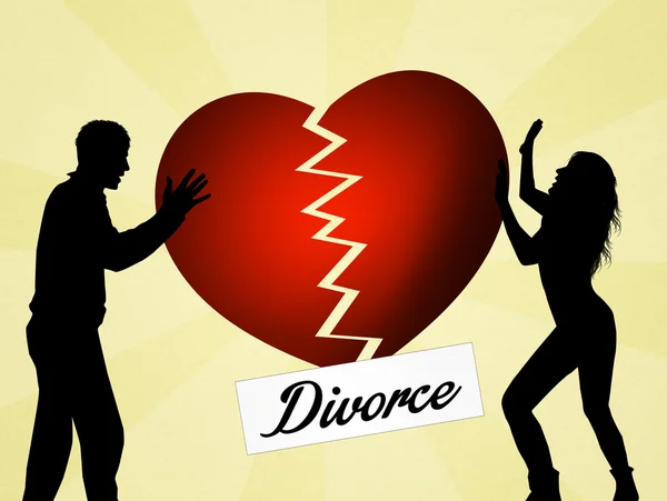 Válás — Stock Fotó