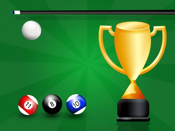 Billiard tournament — Stock Photo, Image