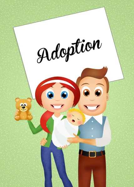 Adopção — Fotografia de Stock