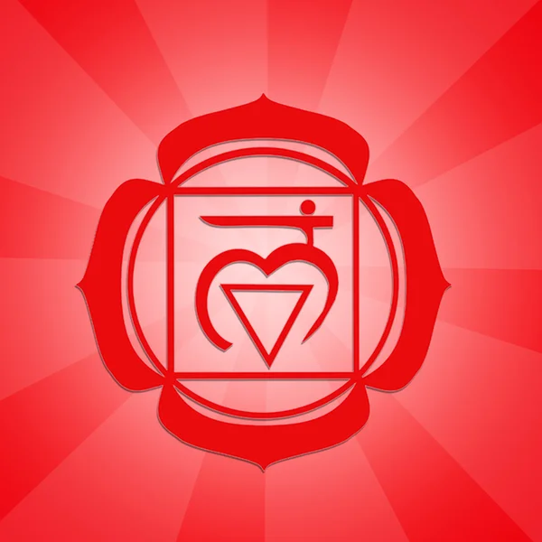 Root Chakra — Stock Photo, Image