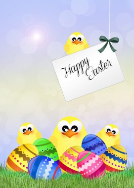 yumurta boyalı Paskalya