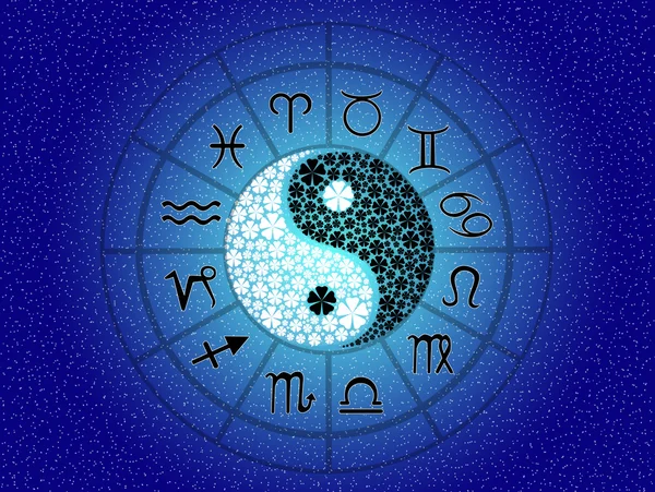 Horoskop znaki zodiaku — Zdjęcie stockowe
