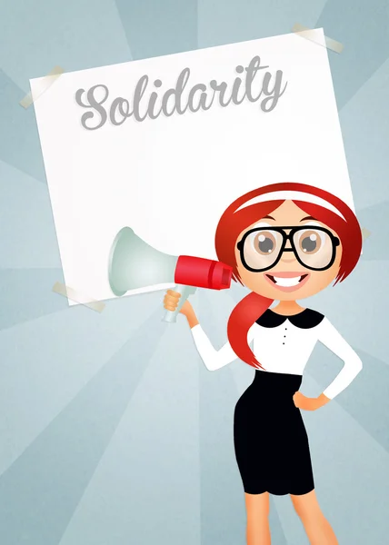 Solidarita — Stock fotografie