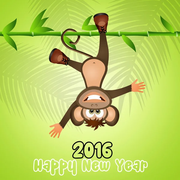 Year of the monkey — Stock Photo, Image