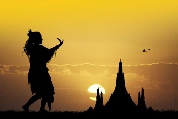 Endonezya dans — Stok fotoğraf