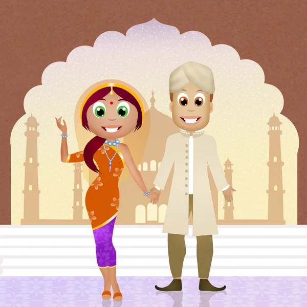 Индийский брак — стоковое фото