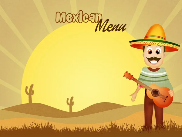 Mexican menu — Stock Photo, Image