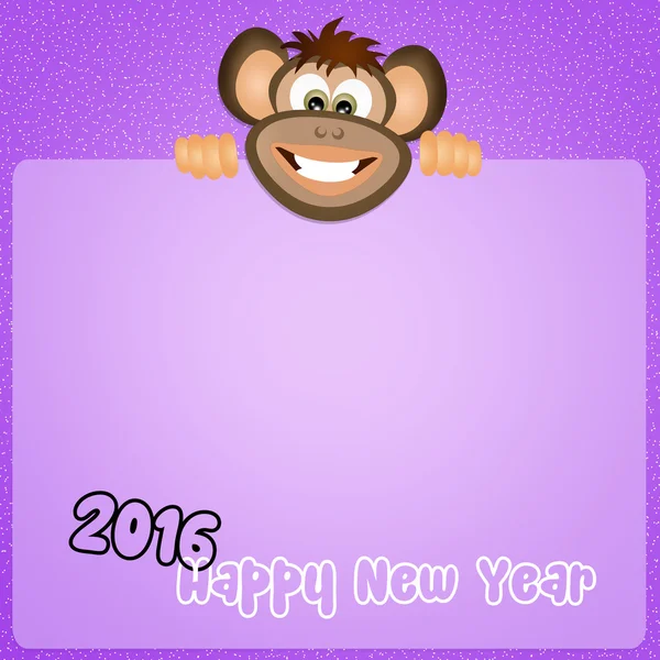 Year of the monkey — Stock Photo, Image