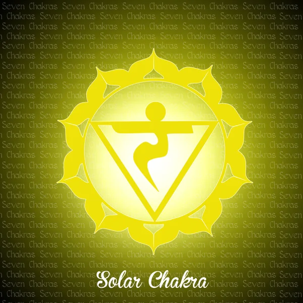 Solar chakra — Stock Photo, Image
