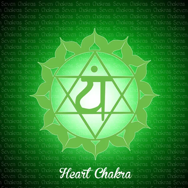 Chakra del corazón — Foto de Stock