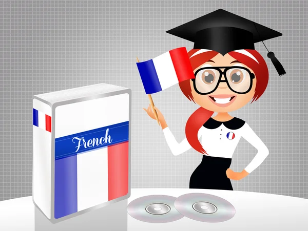 French language course — Stock Photo, Image