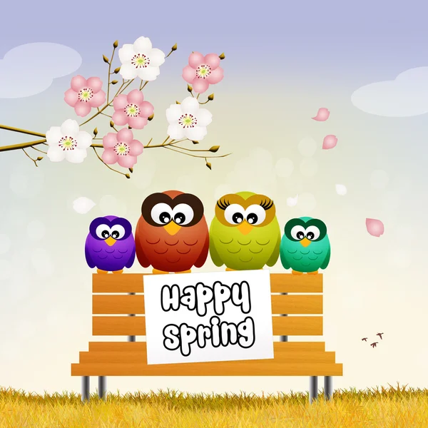Happy spring — Stock Photo, Image