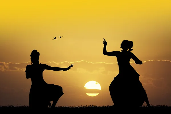 Indian dance — Stock Photo, Image