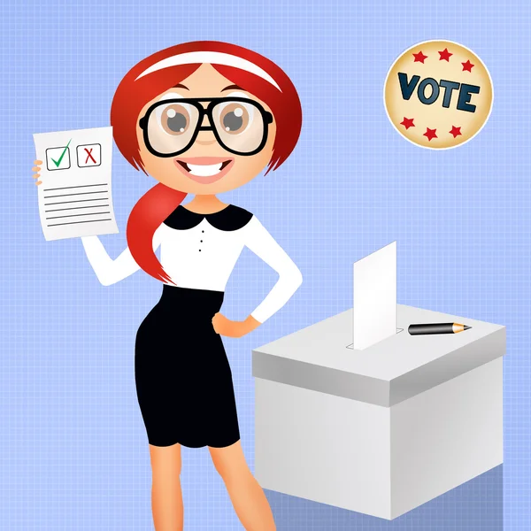 Election voting — Stock Photo, Image