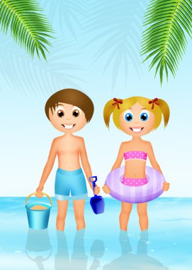 children on holidays