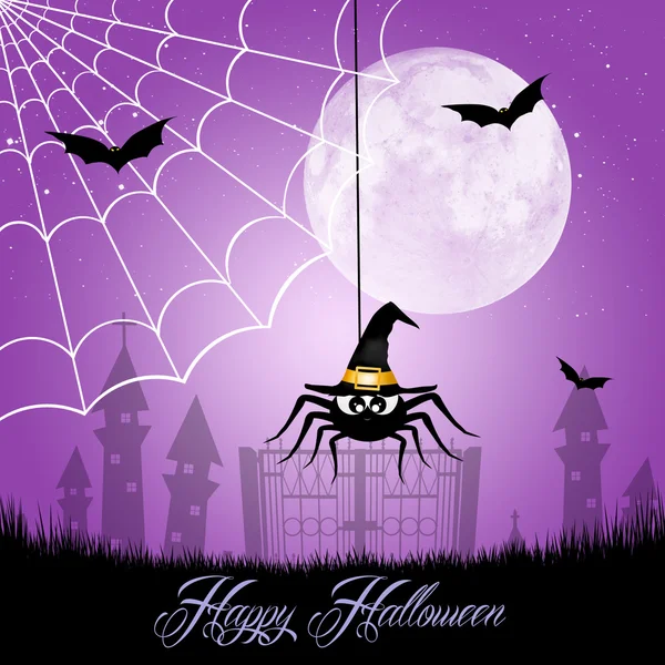 Halloween spider — Stock Photo, Image