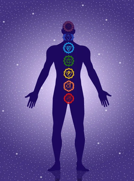 Siete Chakras — Foto de Stock