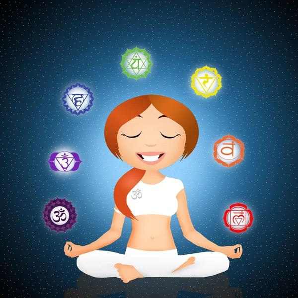 Seven Chakras — Stock Photo, Image