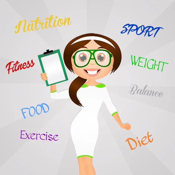 Nutritionist — Stock Photo, Image