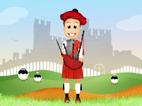 Pipers cartoon — Stock Photo, Image