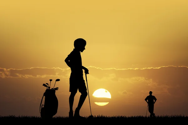 Турнір з гольфу — стокове фото