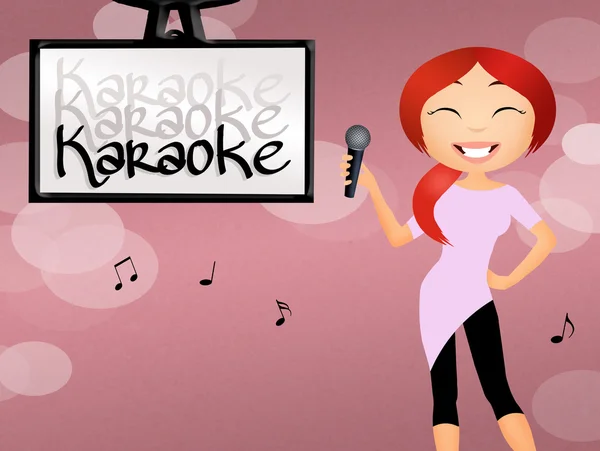 Karaoke — Zdjęcie stockowe