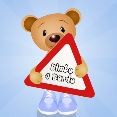 Çocuk işareti gemide