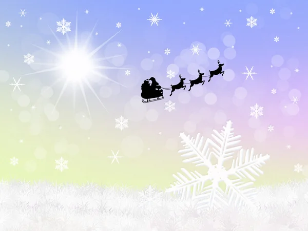 Christmas sleigh — Stock Photo, Image