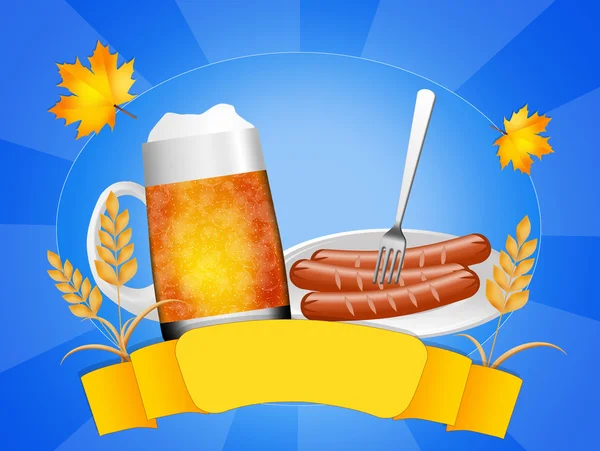 Oktoberfestbier — Stockfoto