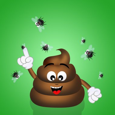 Komik kaka ve sinekler