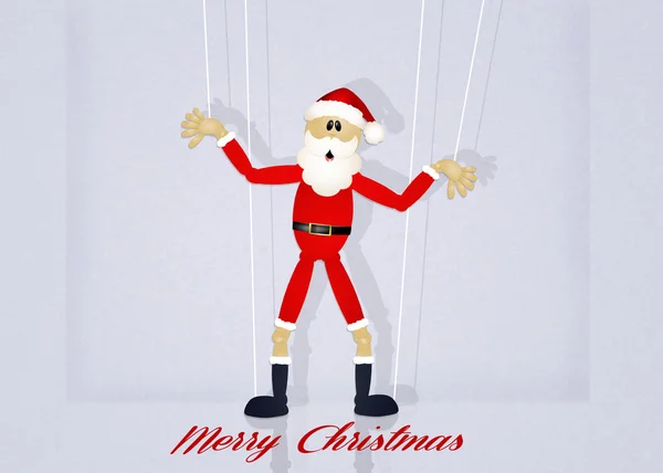 Fantoche engraçado de Natal — Fotografia de Stock