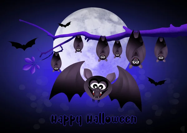 Morcegos de Halloween — Fotografia de Stock
