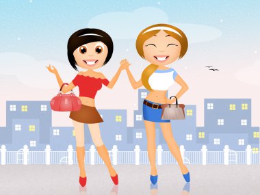 Sonsuza kadar arkadaş gülümsüyor