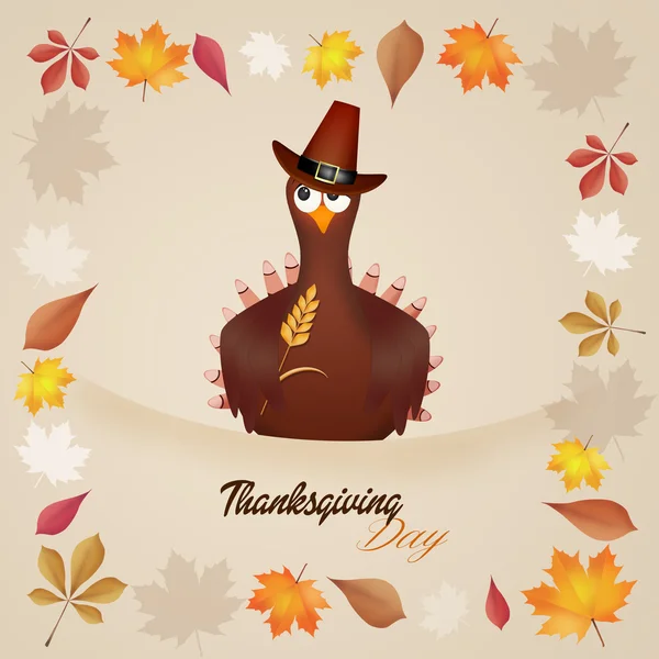 Turkije voor thanksgiving day — Stockfoto