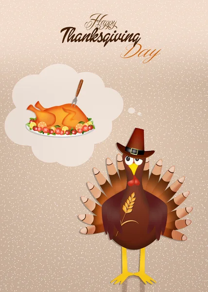 Turkey for Thanksgiving day — Stock Photo, Image