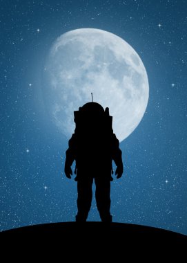 Mars'a astronot