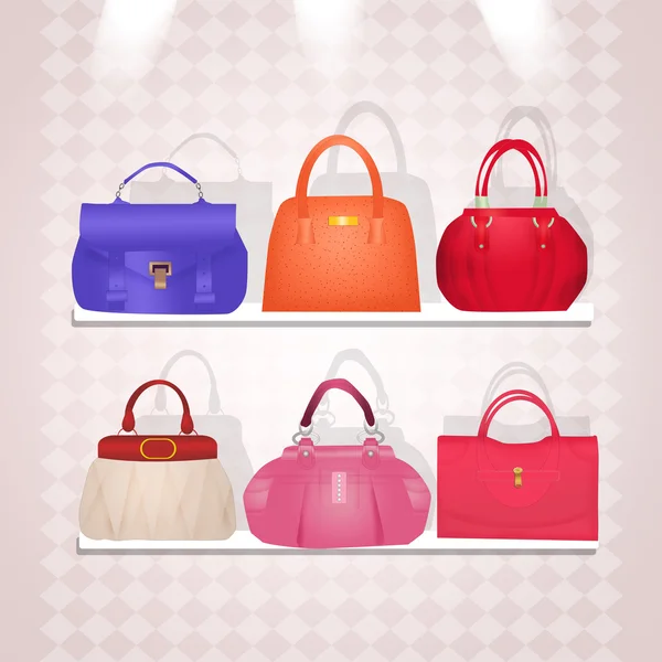 Bags in the store — Stock Photo, Image