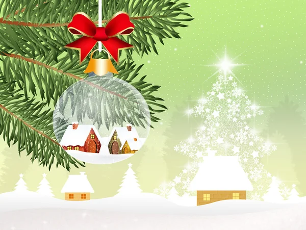 Vánoční koule na stromeček — Stock fotografie