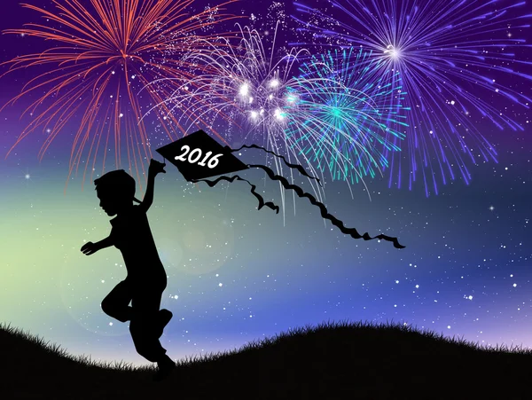 Celebrate the New year — Stock Photo, Image