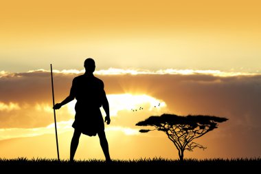 gün batımında yerli