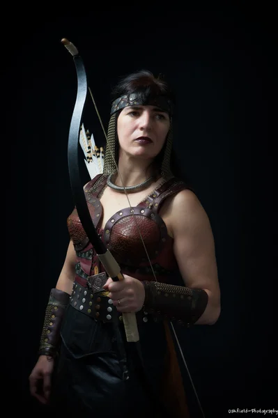 Femme archer — Photo