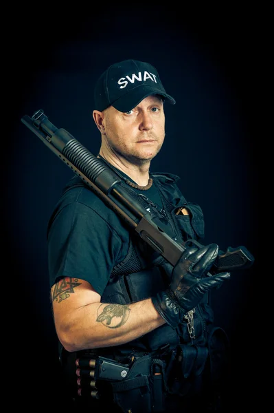 Britisch bewaffnete Polizei — Stockfoto