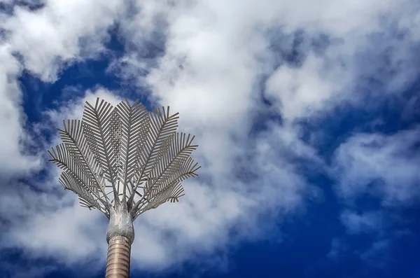 Palm sculpture in Wellington, New Zealand — Stock Photo, Image
